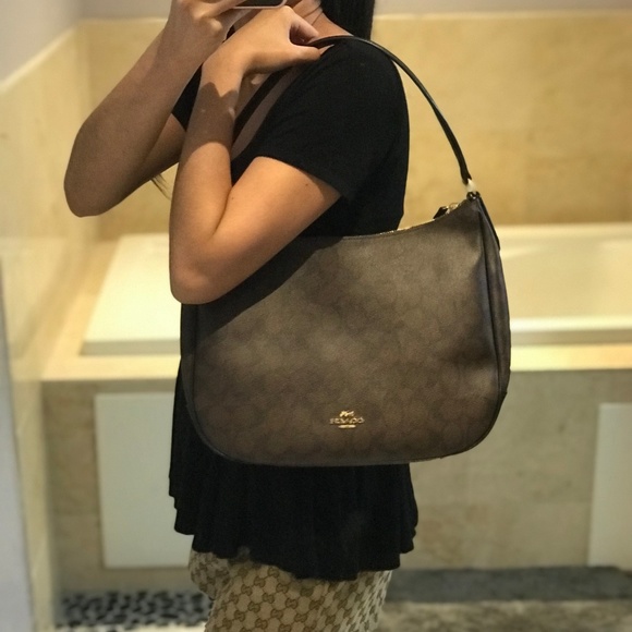 👜COACH SET🌺NWOT ZIP SHOULDER BAG&WALLET - Picture 7 of 8